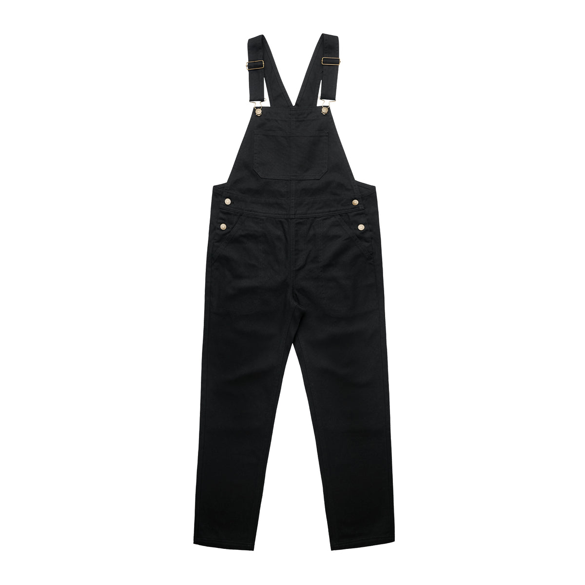 Wo's Canvas Overalls 4980 - Black - Front
