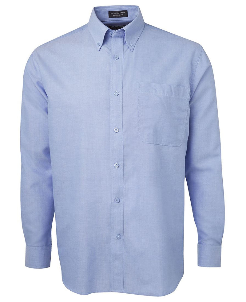JB's L/S Oxford Shirt - Lt Blue - Front