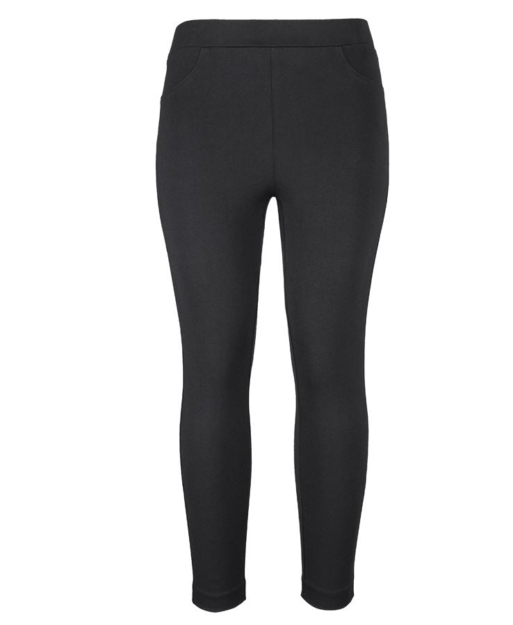 JB's Ladies Stretch Corporate Pant - Black - Front
