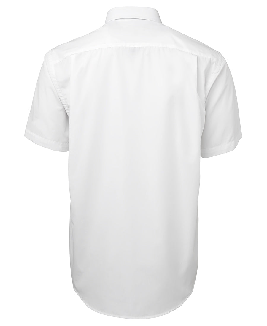 JB's L/S & S/S Poplin Shirt - White - Back