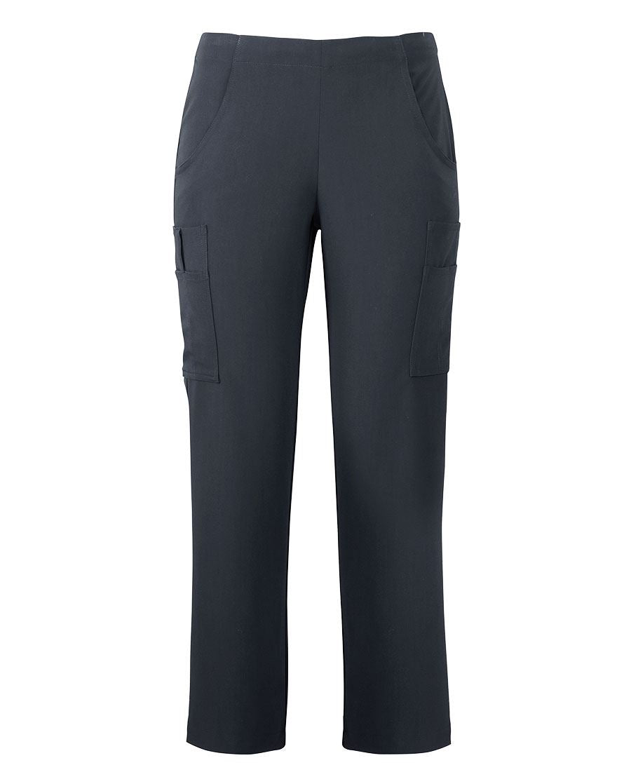 JB's Ladies Nu Scrub Cargo Pant - Graphite - Front