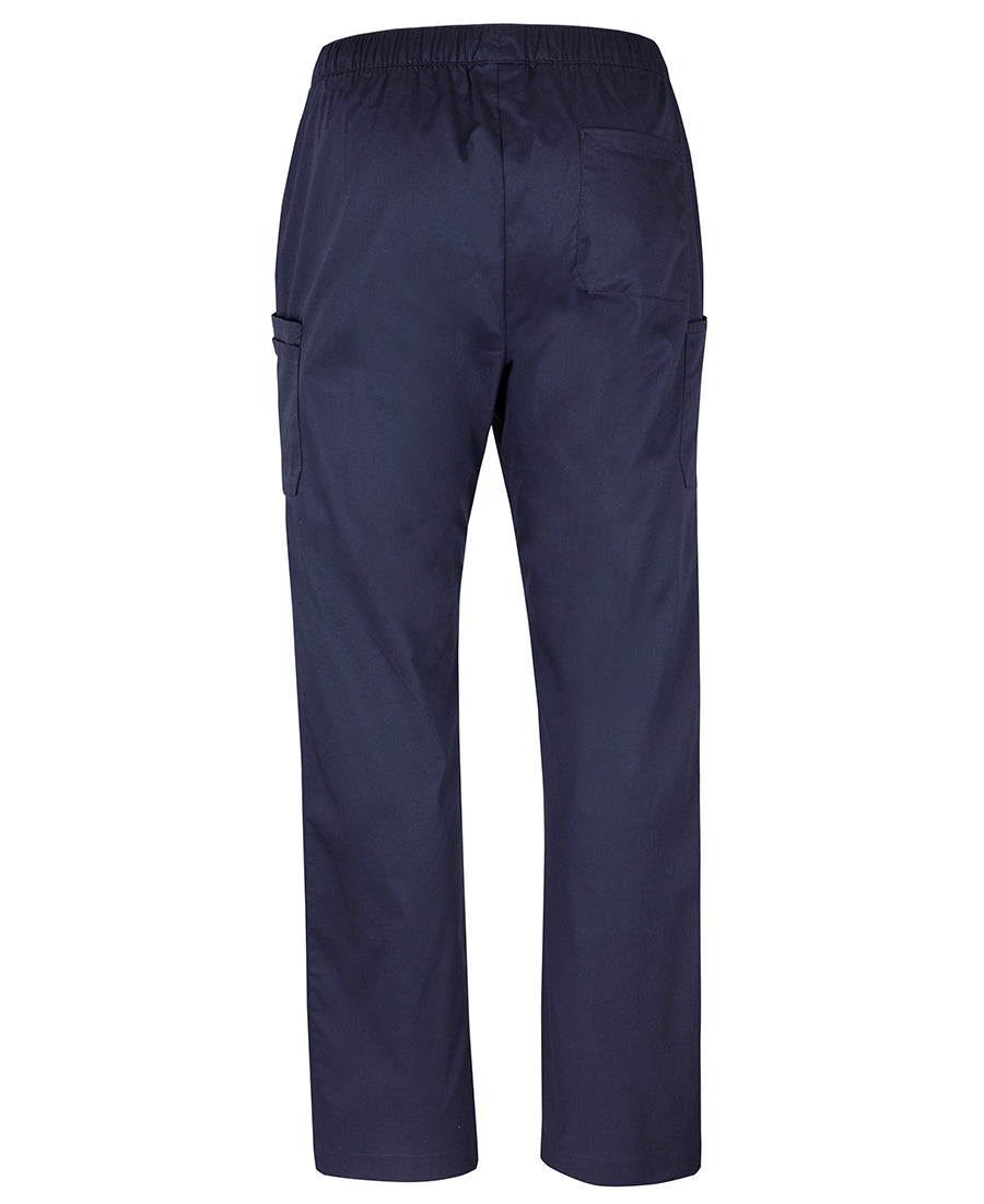 JB's Unisex Premium Scrub Cargo Pant - Navy - Back