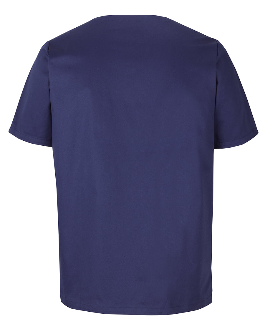 JB's Unisex Premium Scrub Top - Deep Cobalt - Back
