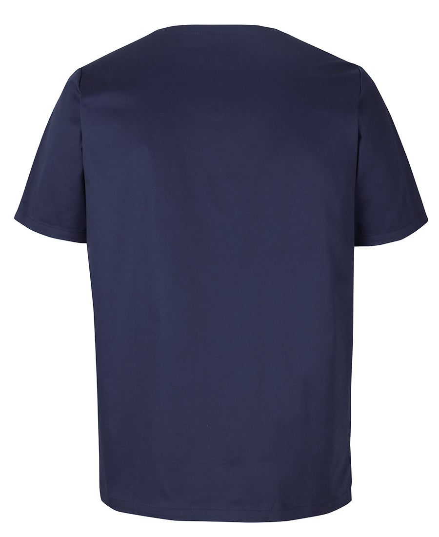 JB's Unisex Premium Scrub Top - Navy - Back
