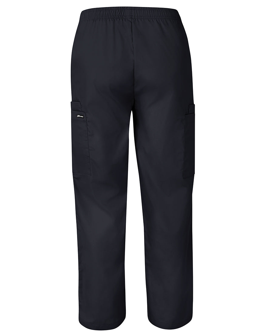JB's Unisex Scrubs Pant - Black - Back