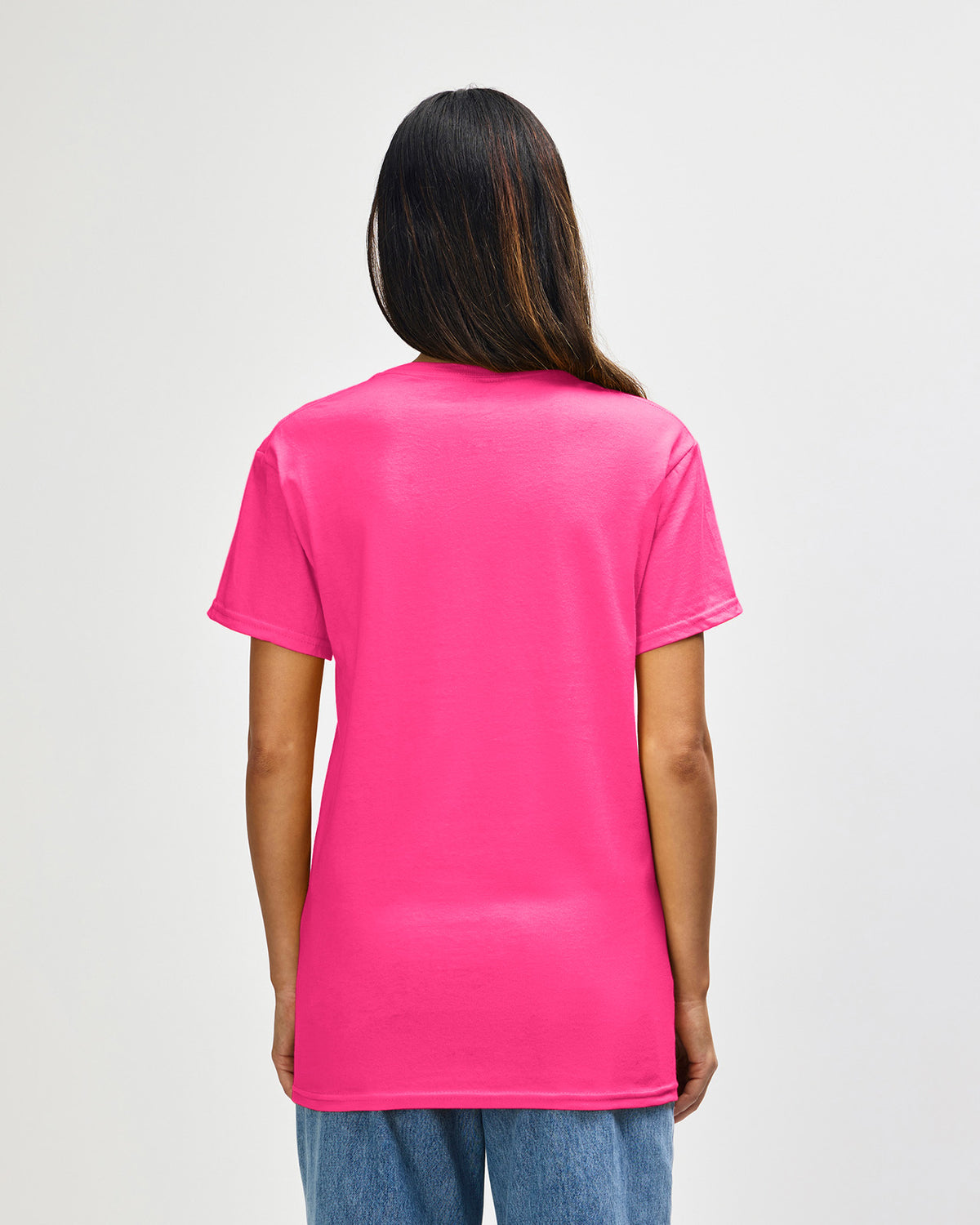 Gildan Heavy Cotton 5000 T-Shirt - Heliconia - Back