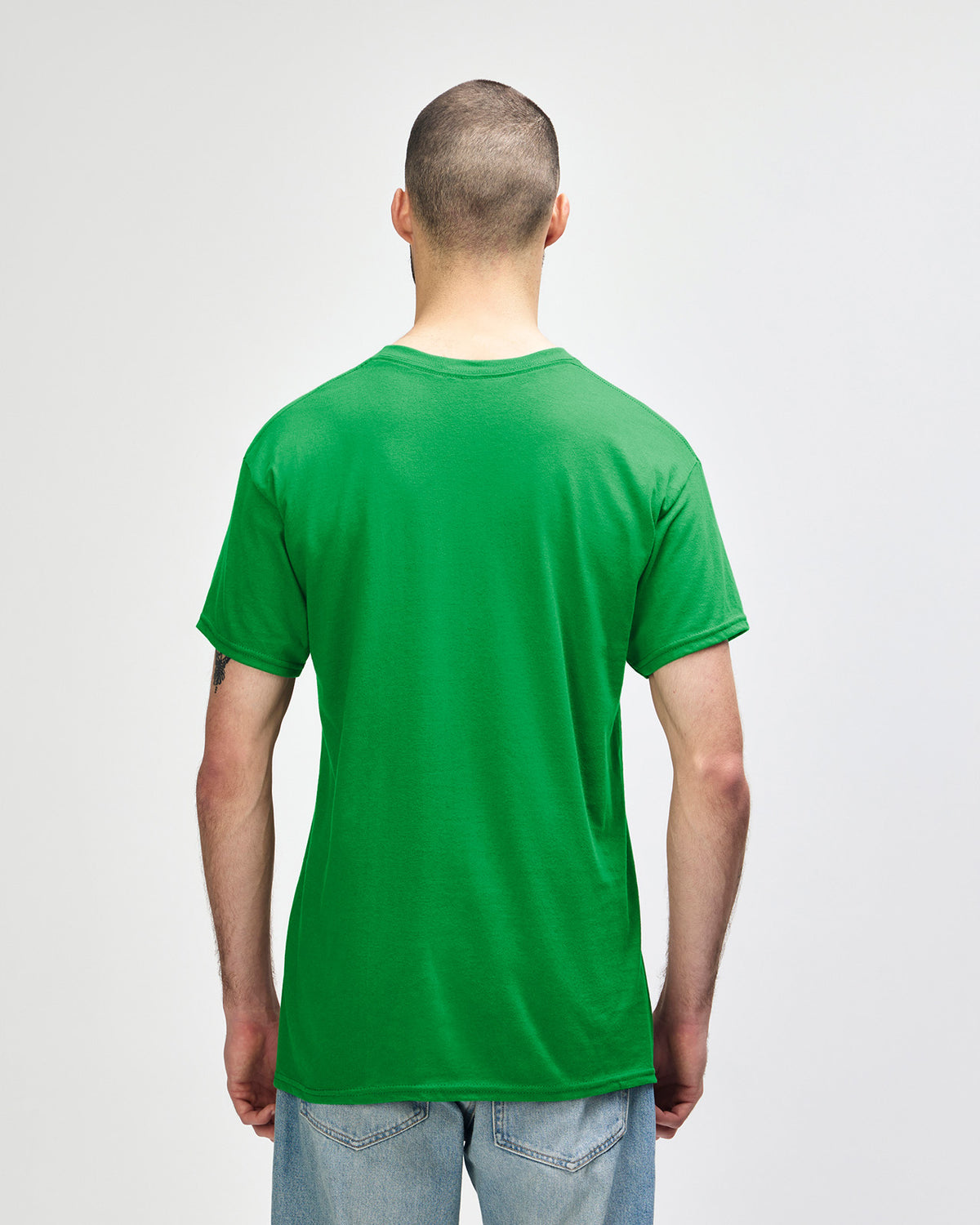 Gildan Heavy Cotton 5000 T-Shirt - Irish Green - Back