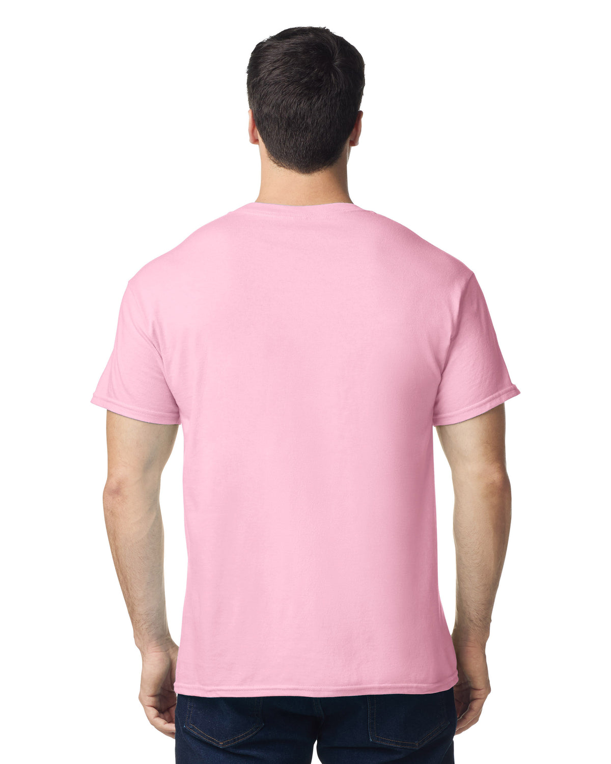 Gildan Heavy Cotton 5000 T-Shirt - Light Pink - Back
