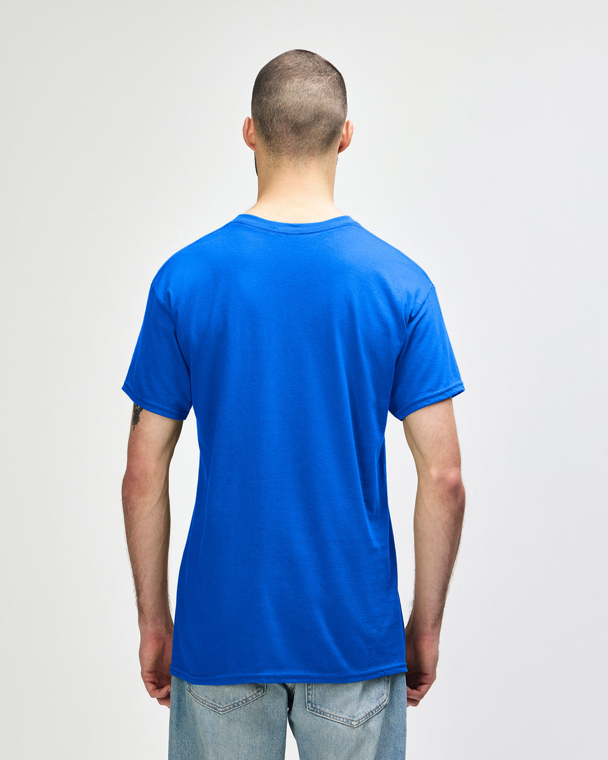Gildan Heavy Cotton 5000 T-Shirt - Royal - Back