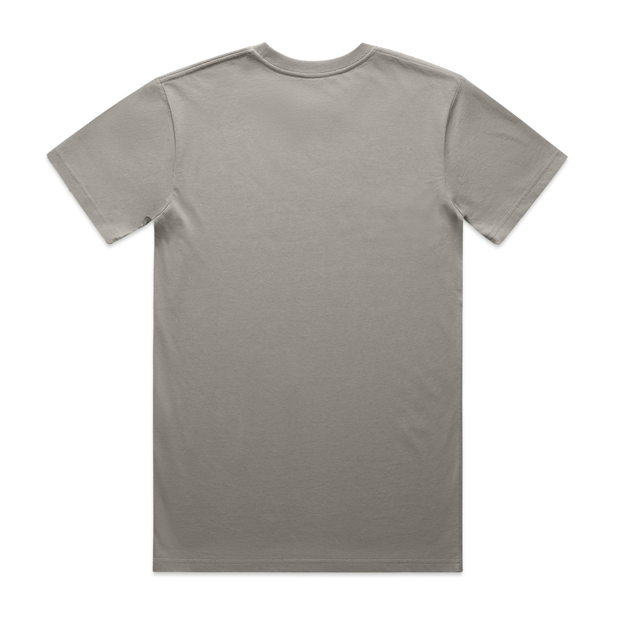 Staple Organic Tee 5001G - Granite - Back