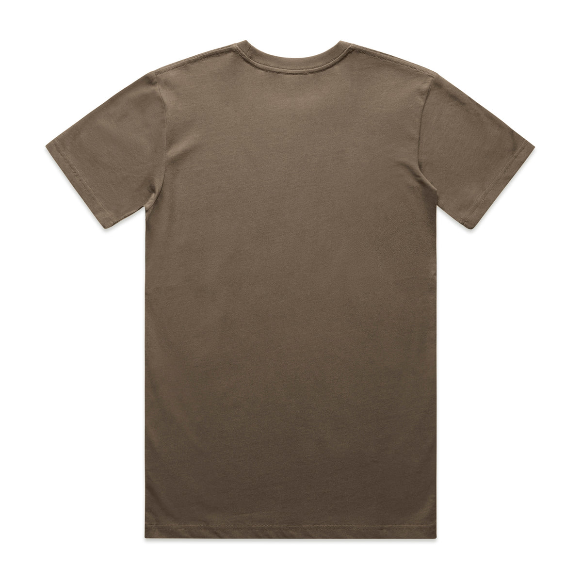 Staple Organic Tee 5001G - Walnut - Back