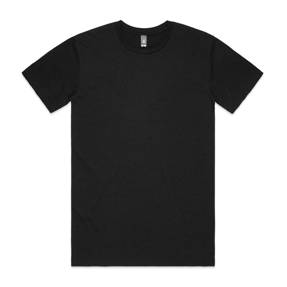 Staple Marle Tee 5001M - Black Marle - Front