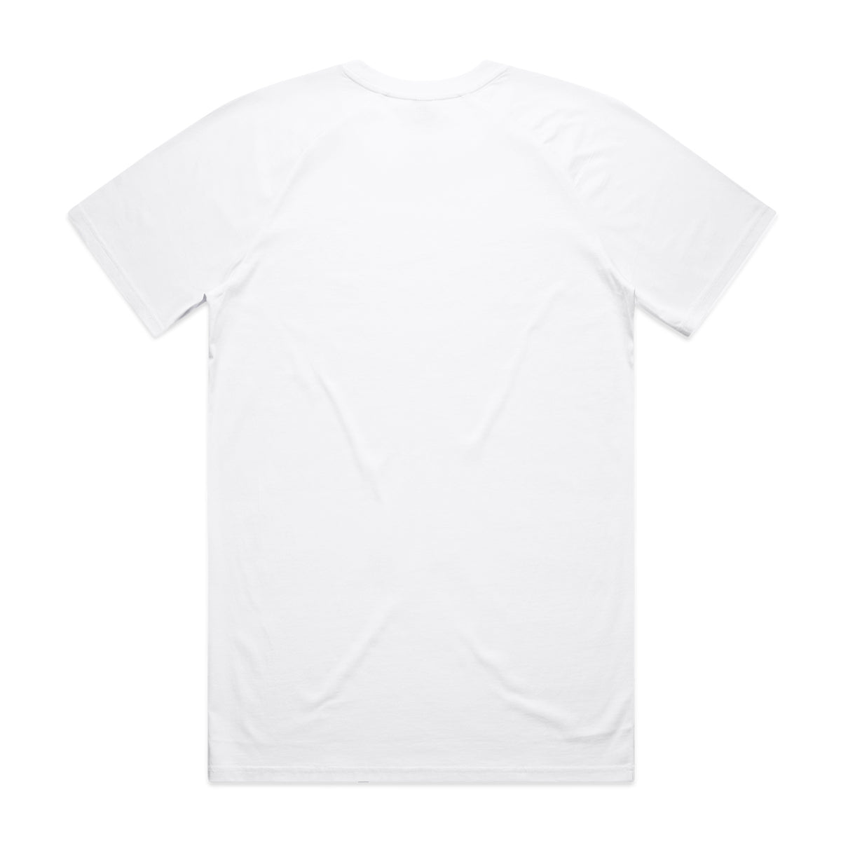 Staple Raglan Tee 5001R - White - Back