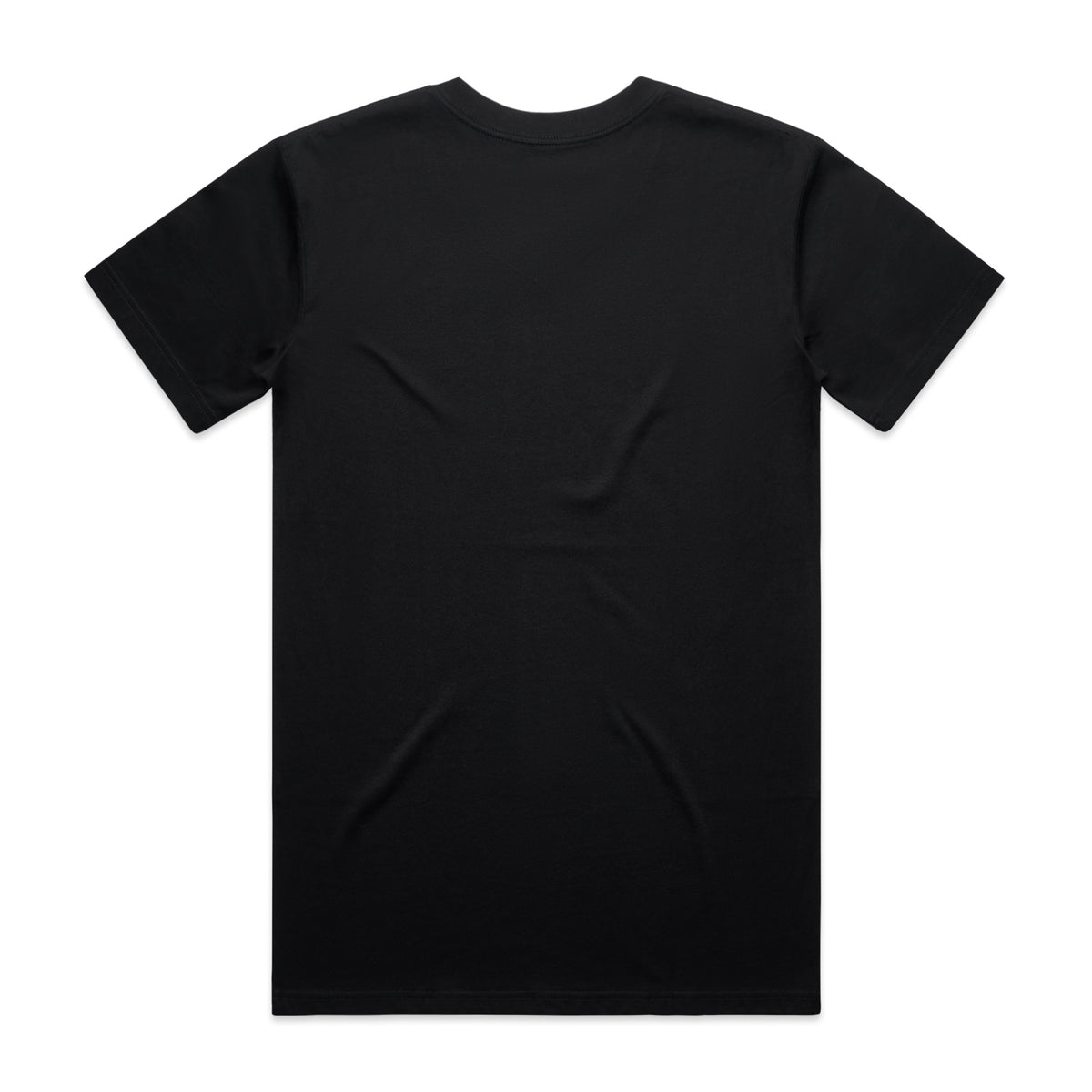 Staple V Neck Tee 5001V - Black - Back