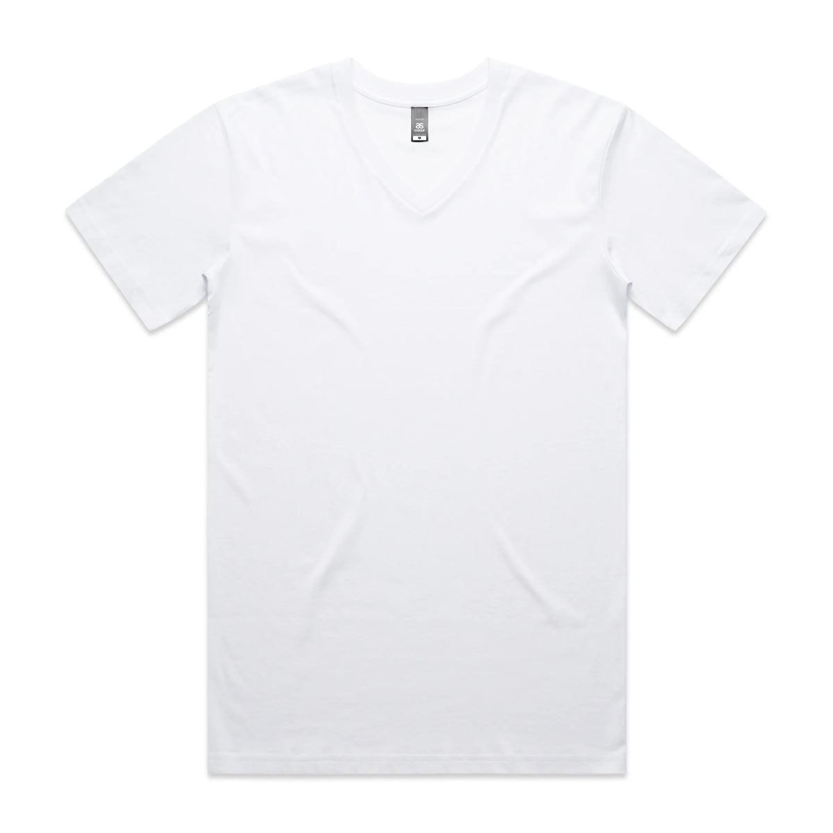 Staple V Neck Tee 5001V - White - Front