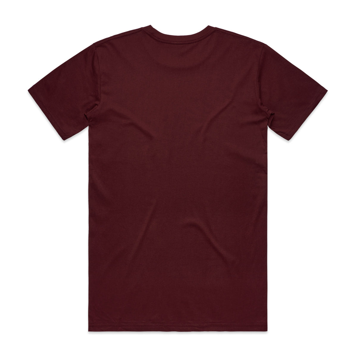 Staple Tee - Burgundy - Back