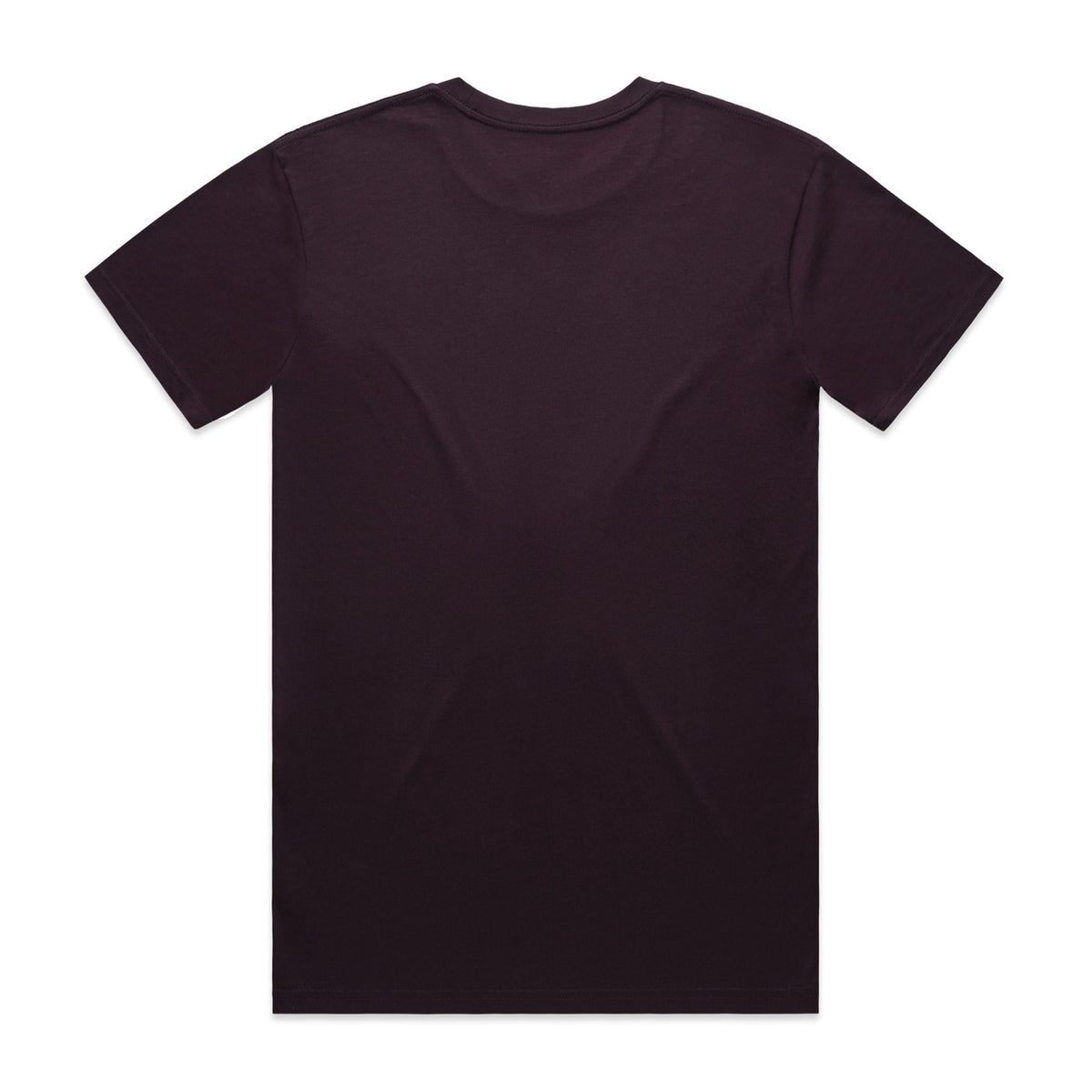 Staple Tee - Plum - Back
