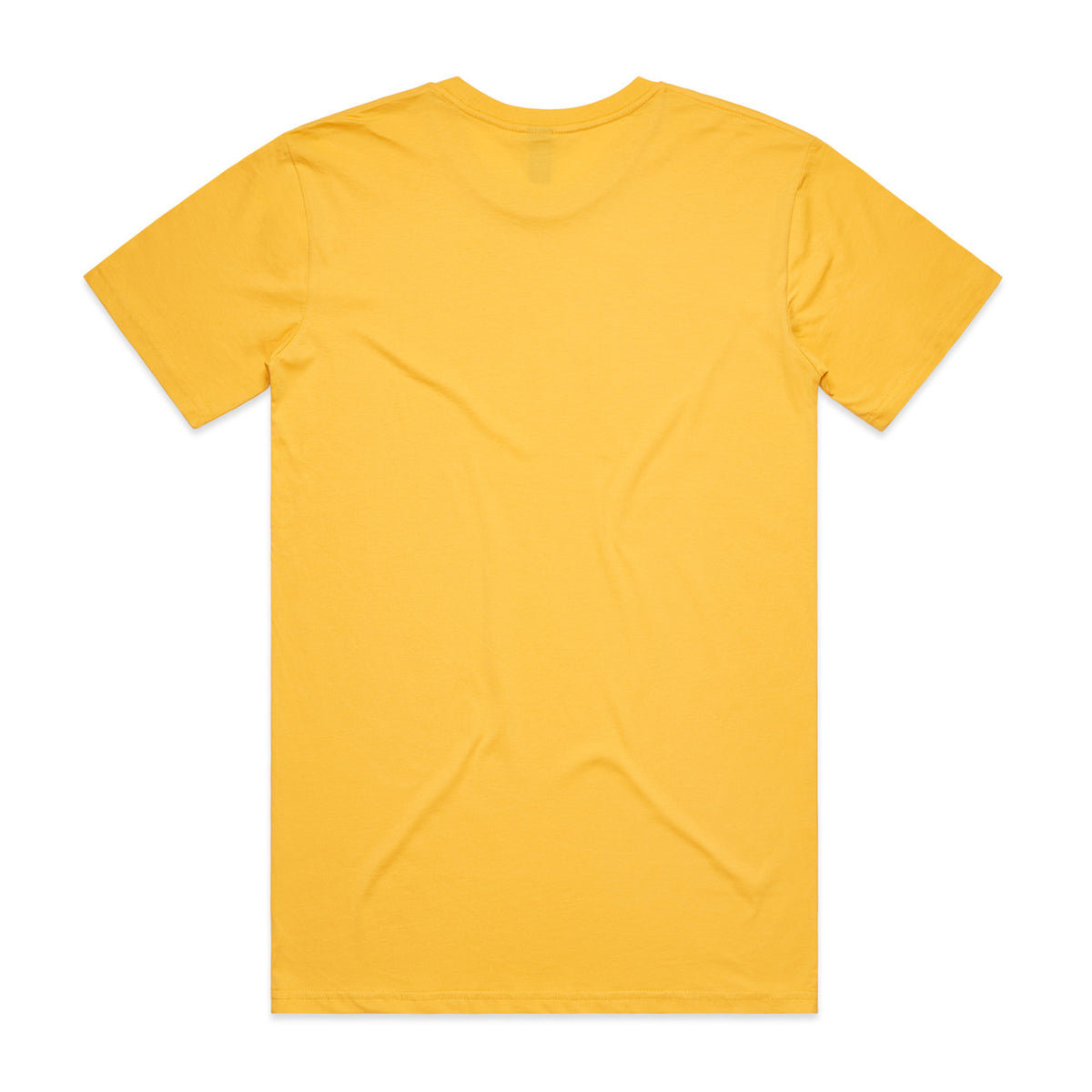 Staple Tee - Yellow - Back