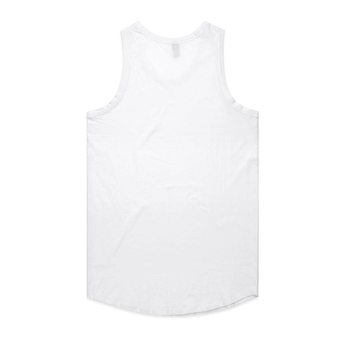 Authentic Singlet 5004 - White - Back