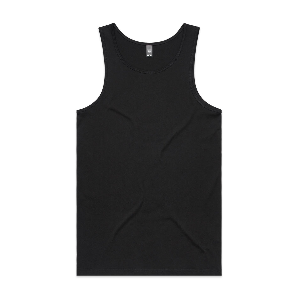 Lowdown Singlet 5007 - Black - Front