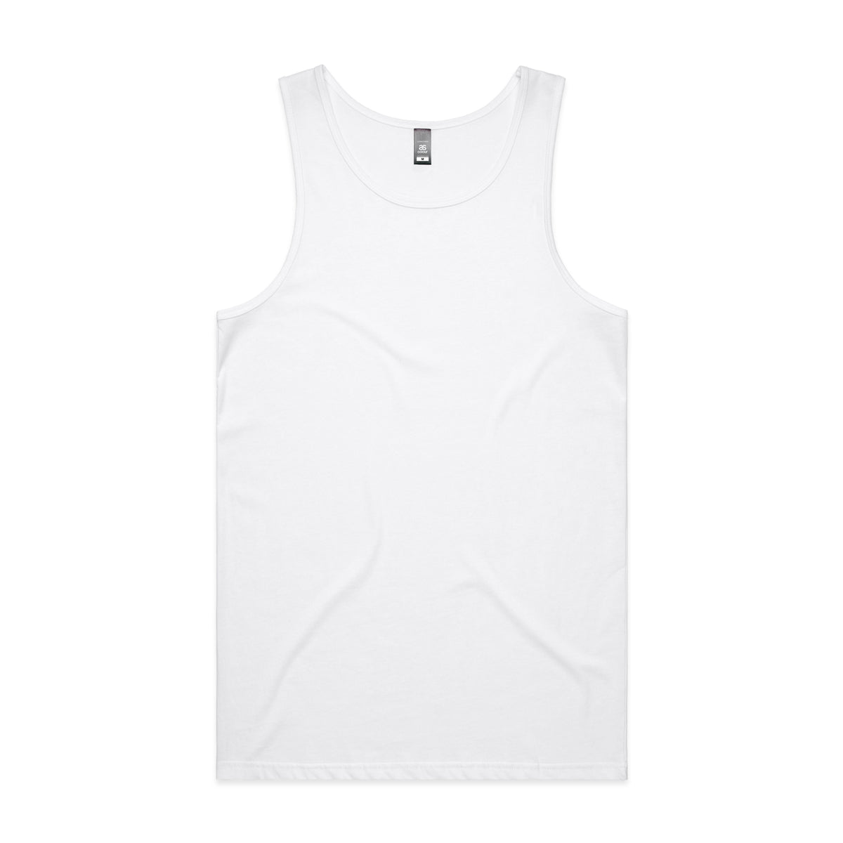 Lowdown Singlet 5007 - White - Front