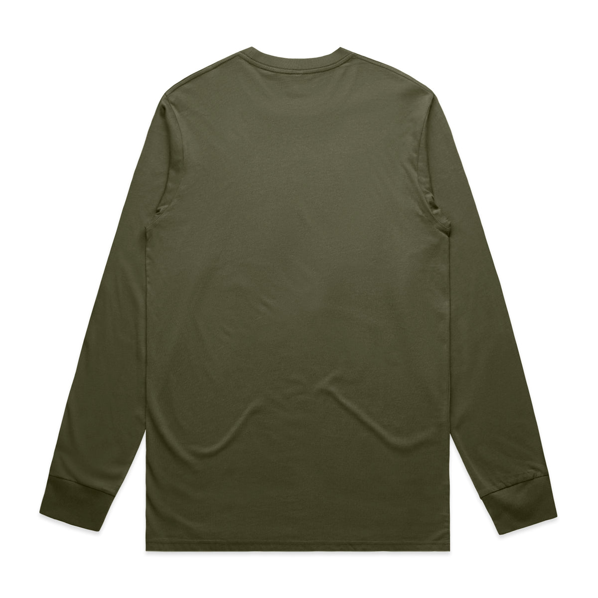 Staple L/S Tee 5020 - Army - Back