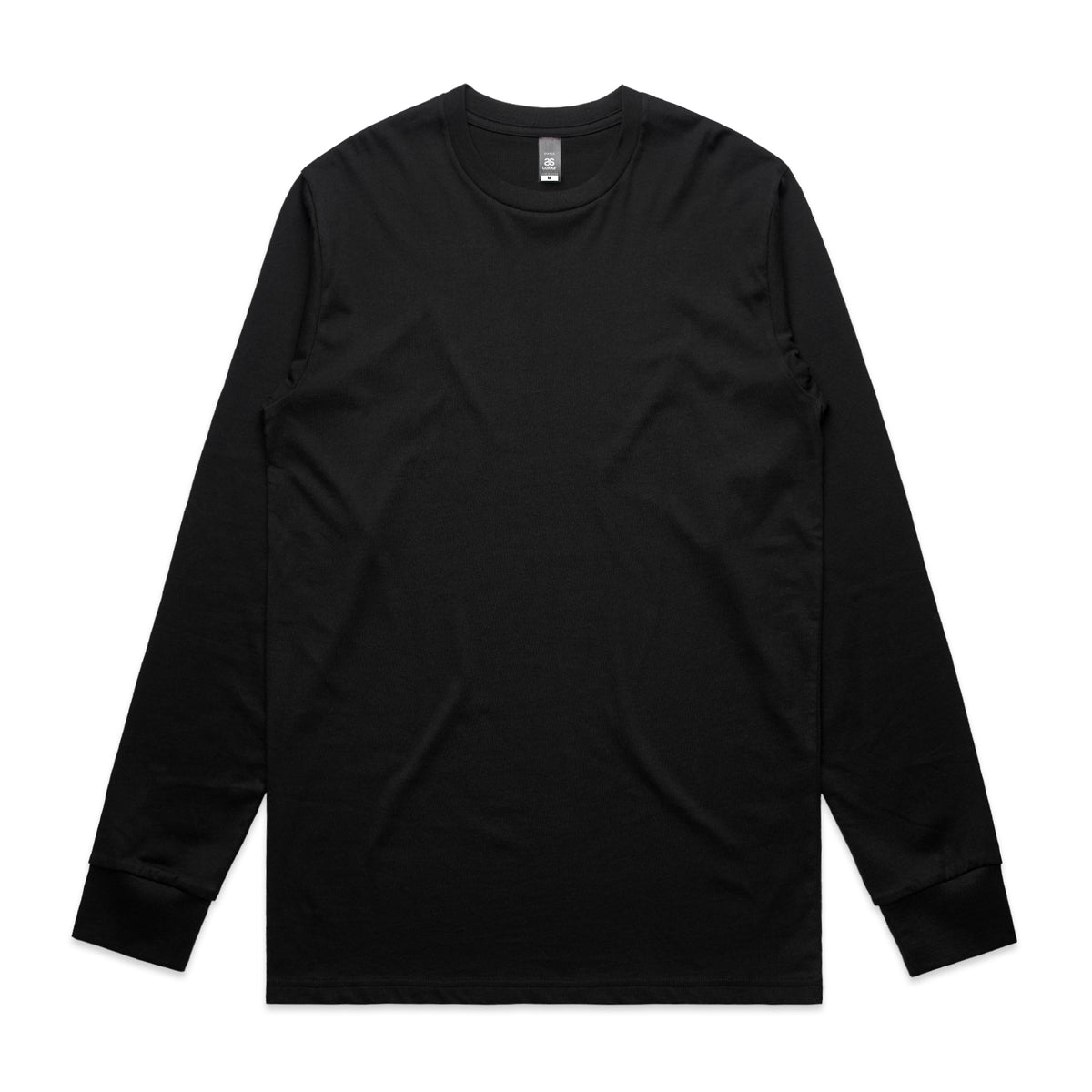 Staple L/S Tee 5020 - Black - Front