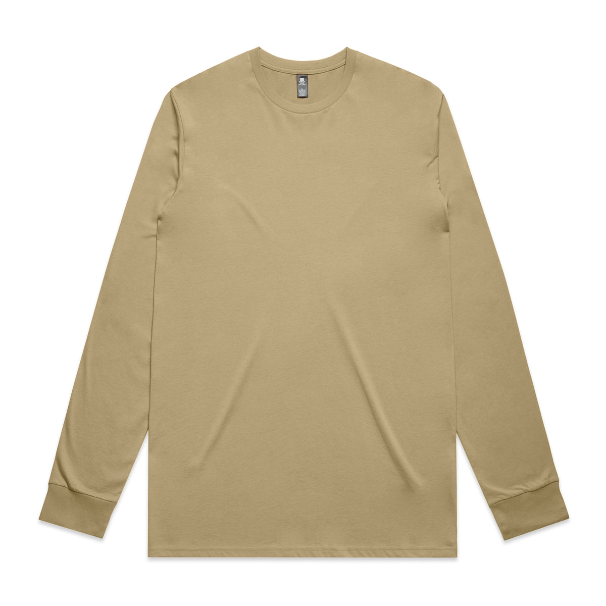 Staple L/S Tee 5020 - Khaki - Front