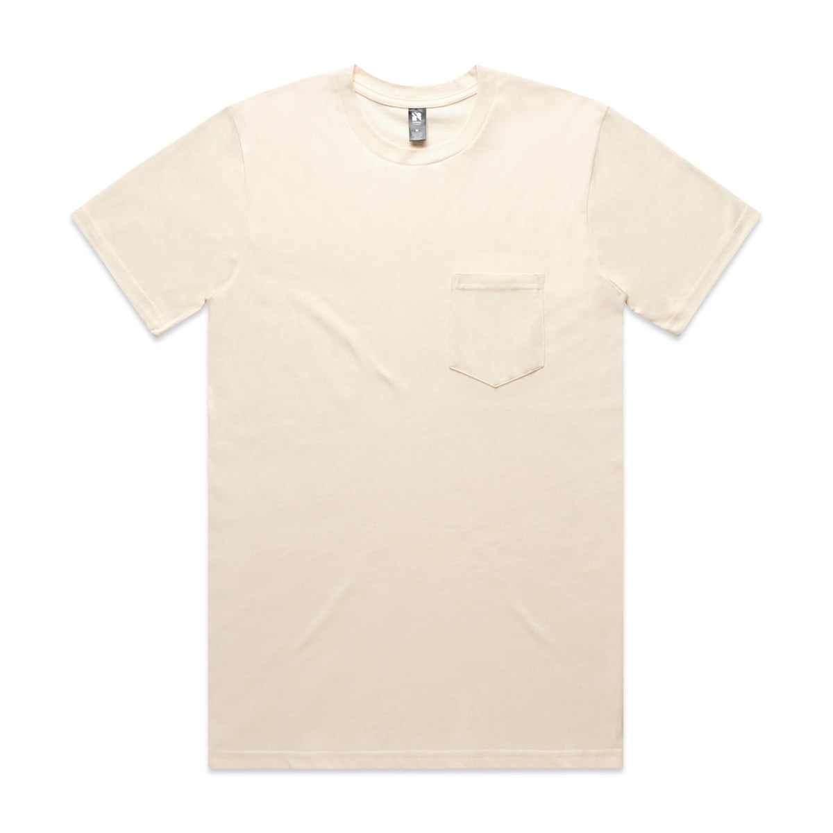 Classic Pocket Tee 5027 - Ecru - Front