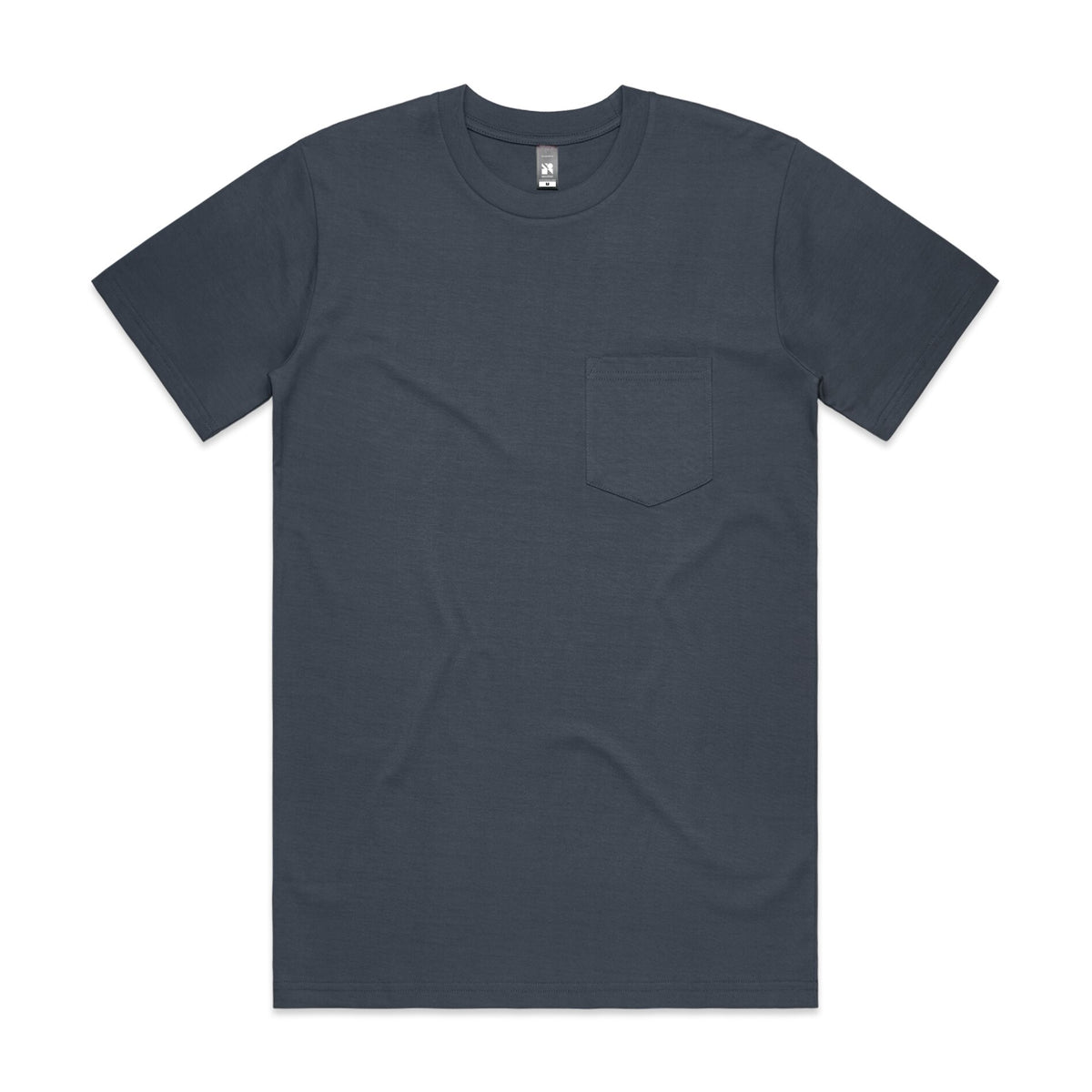 Classic Pocket Tee 5027 - Petrol Blue - Front
