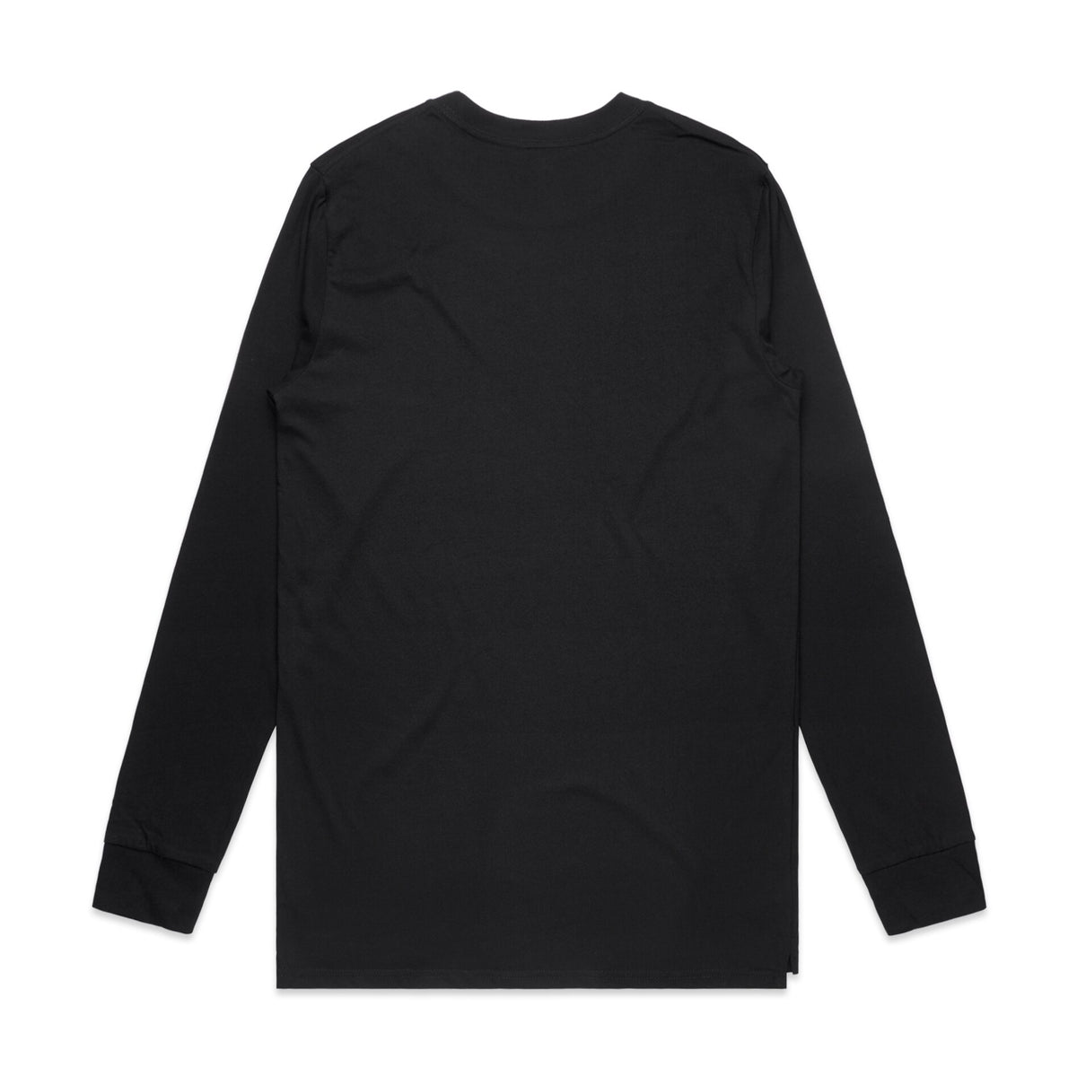 Base Organic L/S Tee 5029G - Black - Back