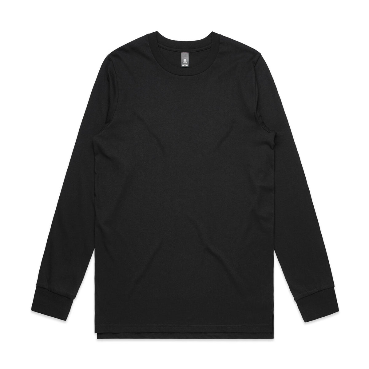 Base L/S Tee 5029 - Black - Front