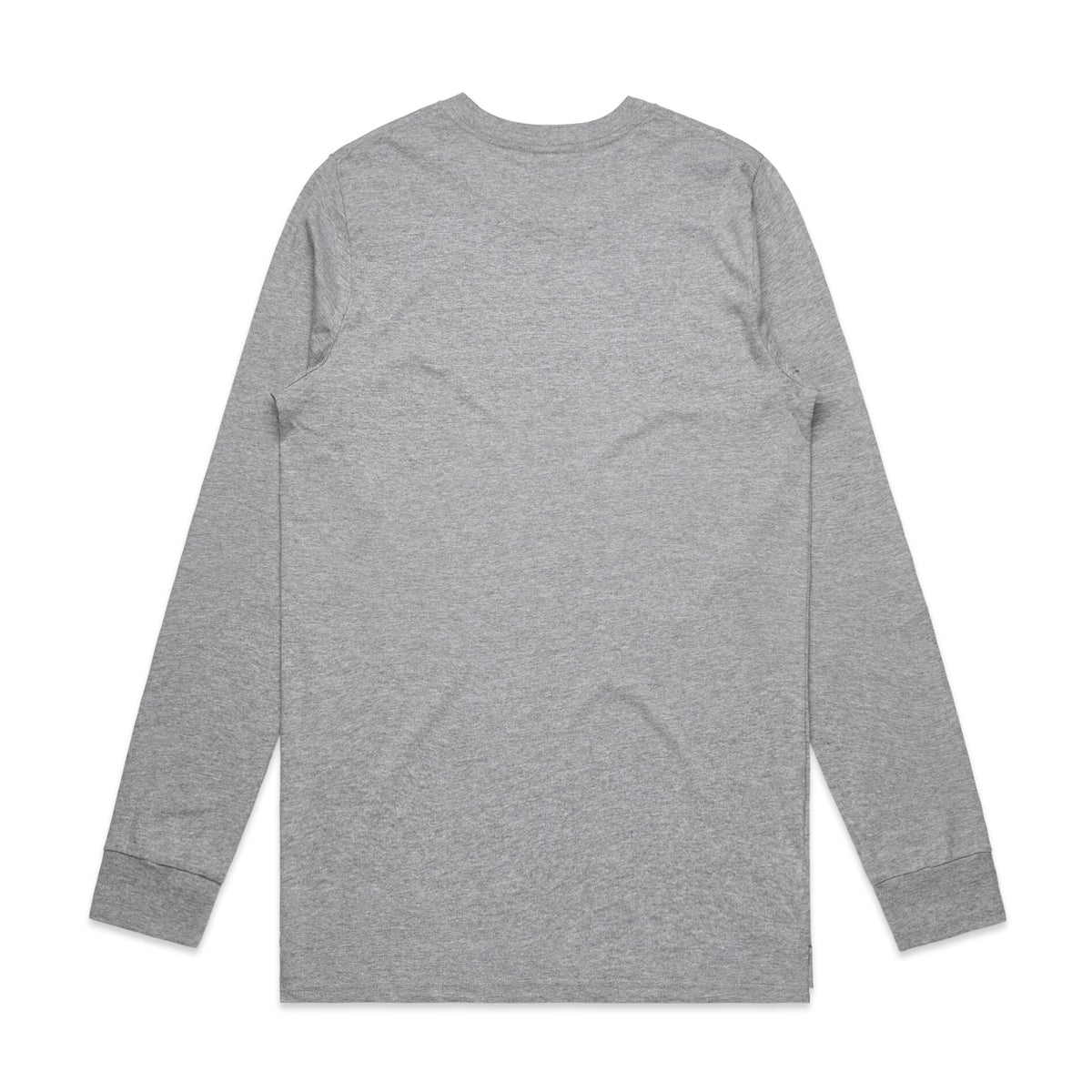 Base L/S Tee 5029S - Grey Marle - Back