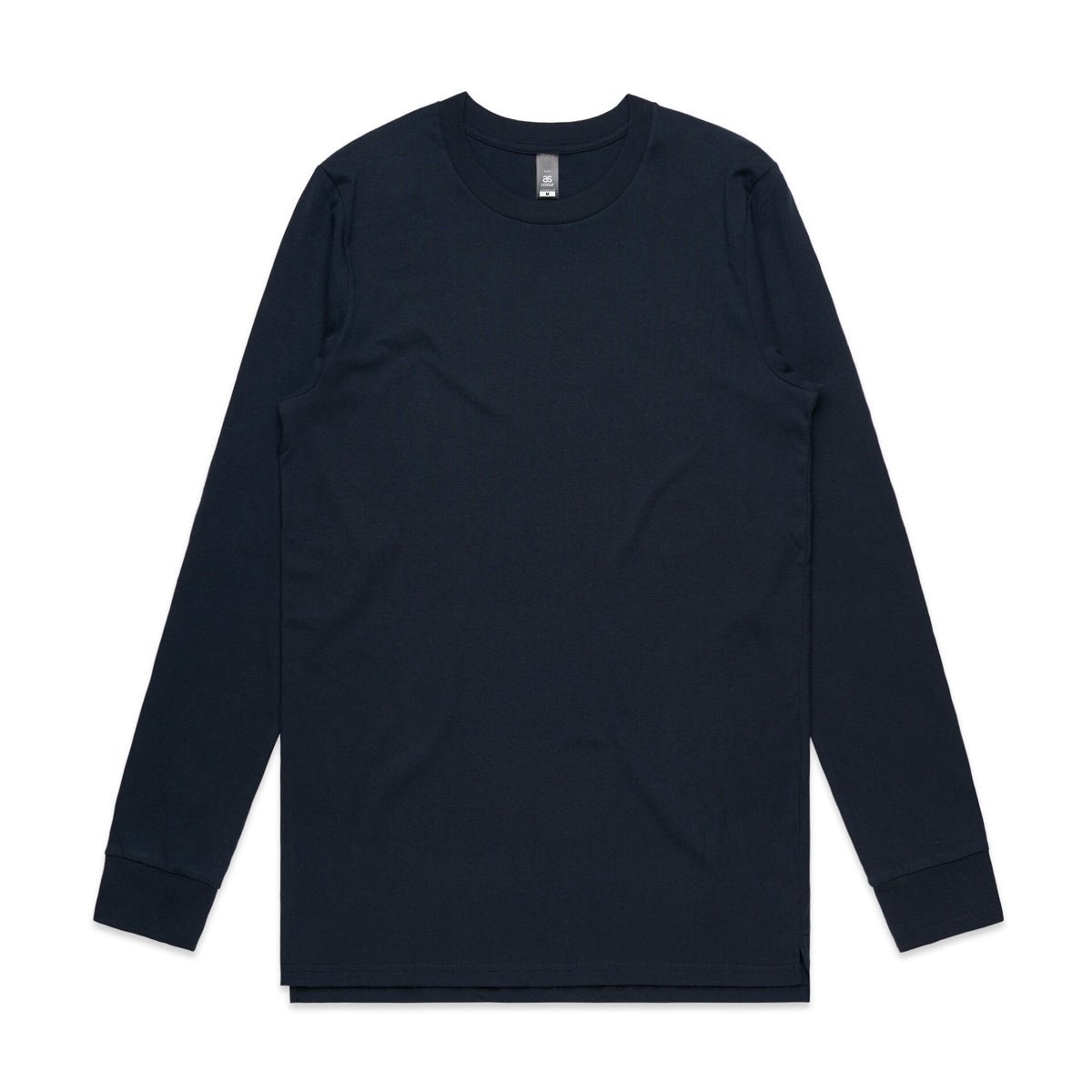 Base L/S Tee 5029S - Navy - Front