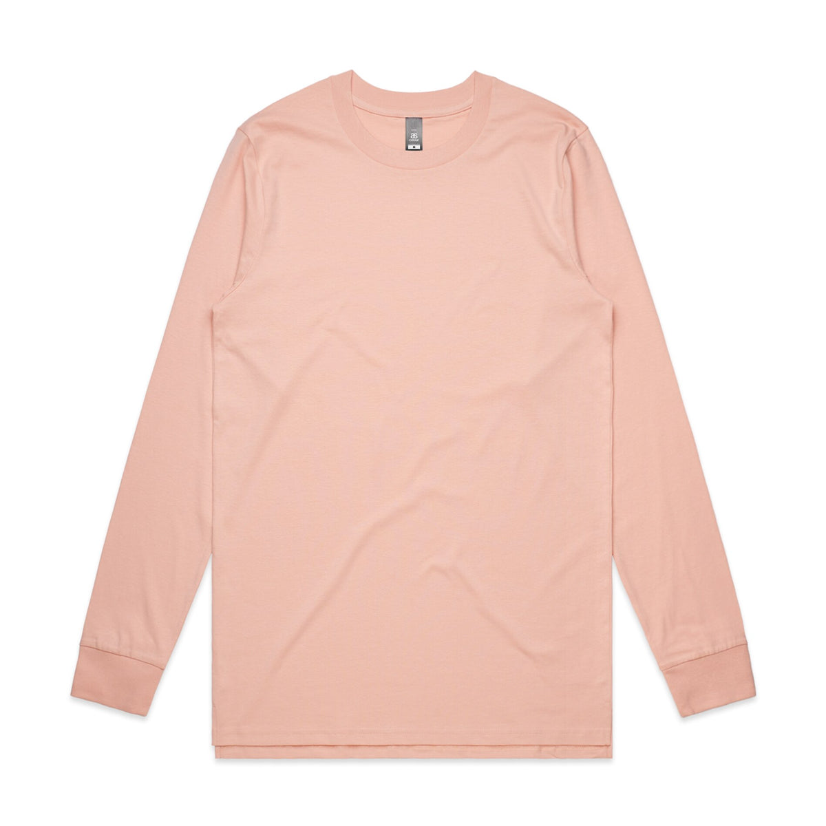 Base L/S Tee 5029S - Pale Pink - Front