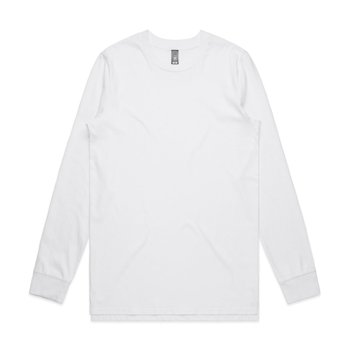Base L/S Tee 5029 - White - Front