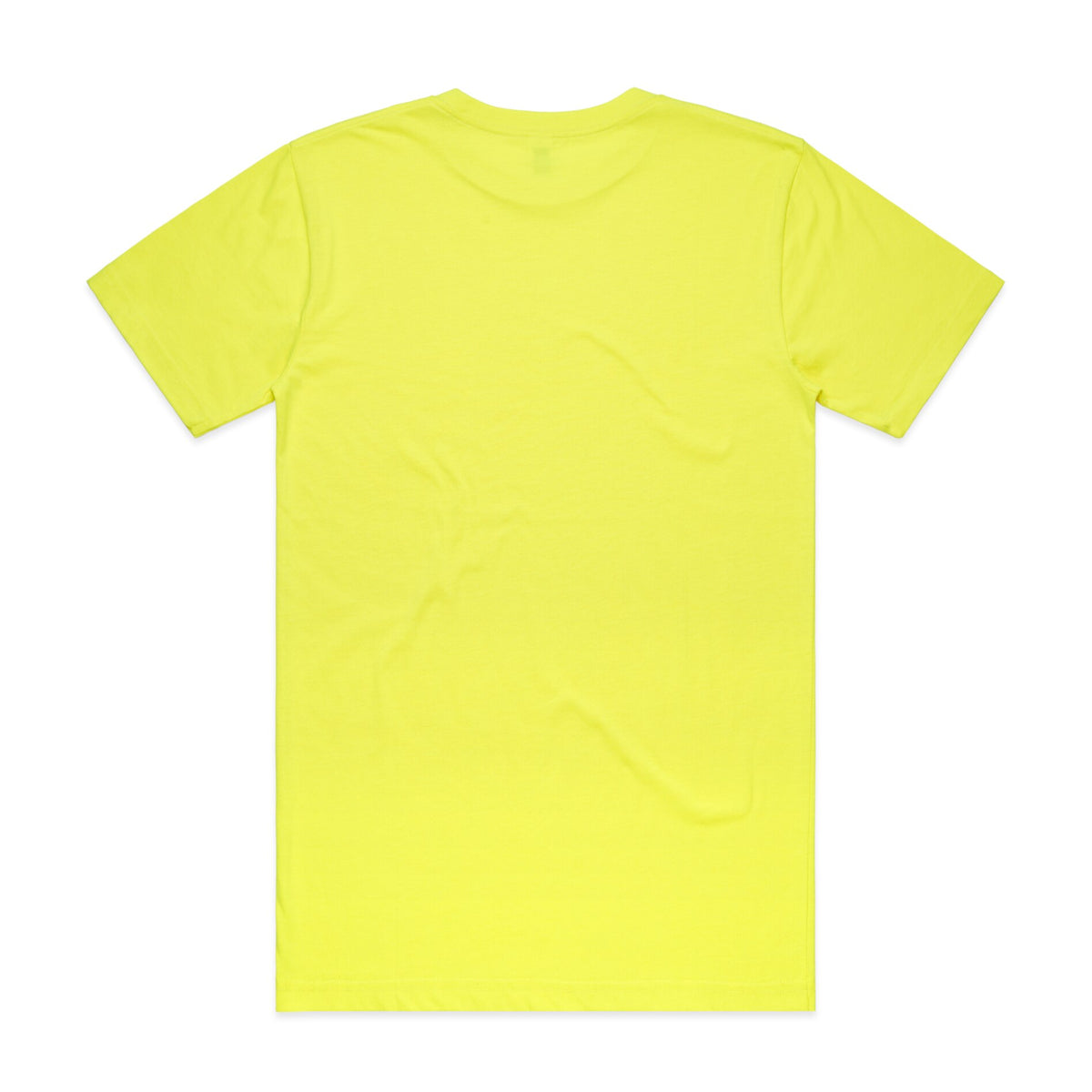 Block Safety Tee 5050F - Safety Yellow - Back