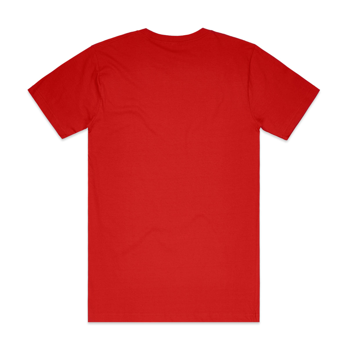 Block Tubular Tee 5050T - Red - Back