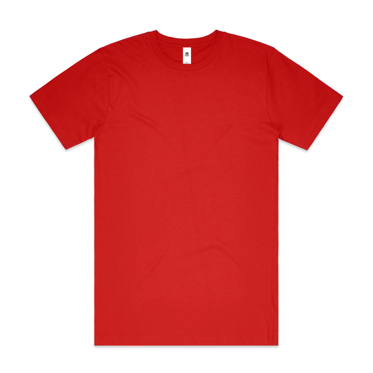 Block Tubular Tee 5050T - Red - Front