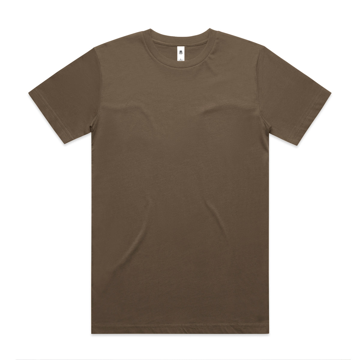 Block Tubular Tee 5050T - Walnut - Front