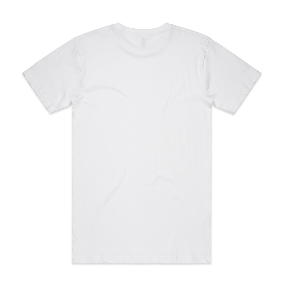 Block Tubular Tee 5050T - White - Back