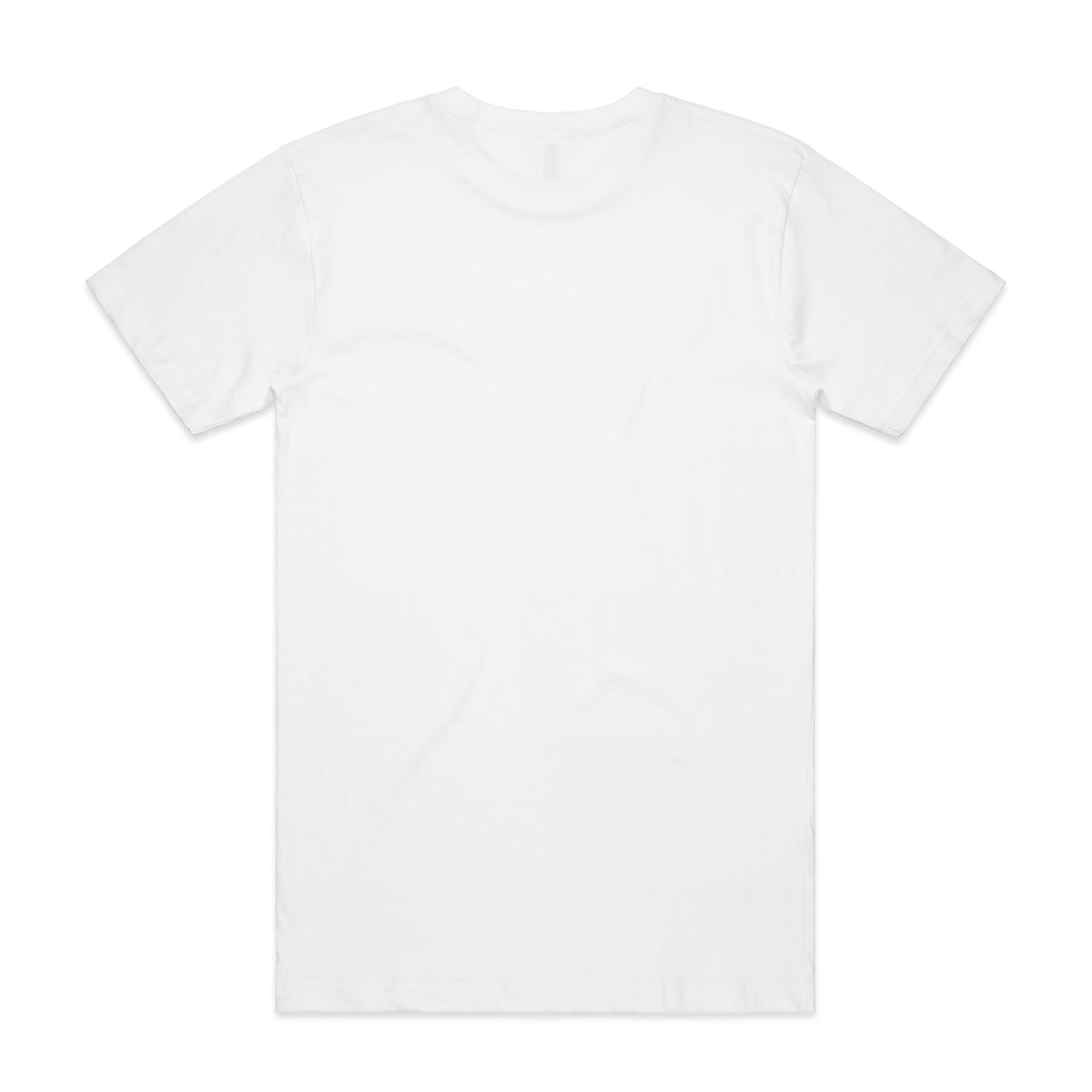 Block Tee 5050 - White - Back