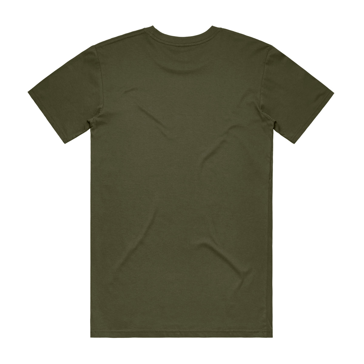 Basic Tee 5051 - Army - Back