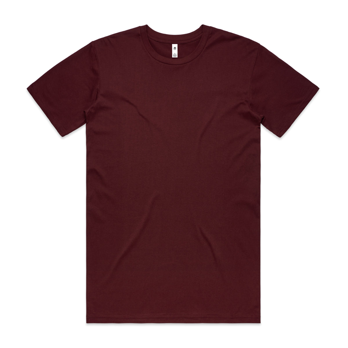 Basic Tee 5051 - Burgundy - Front