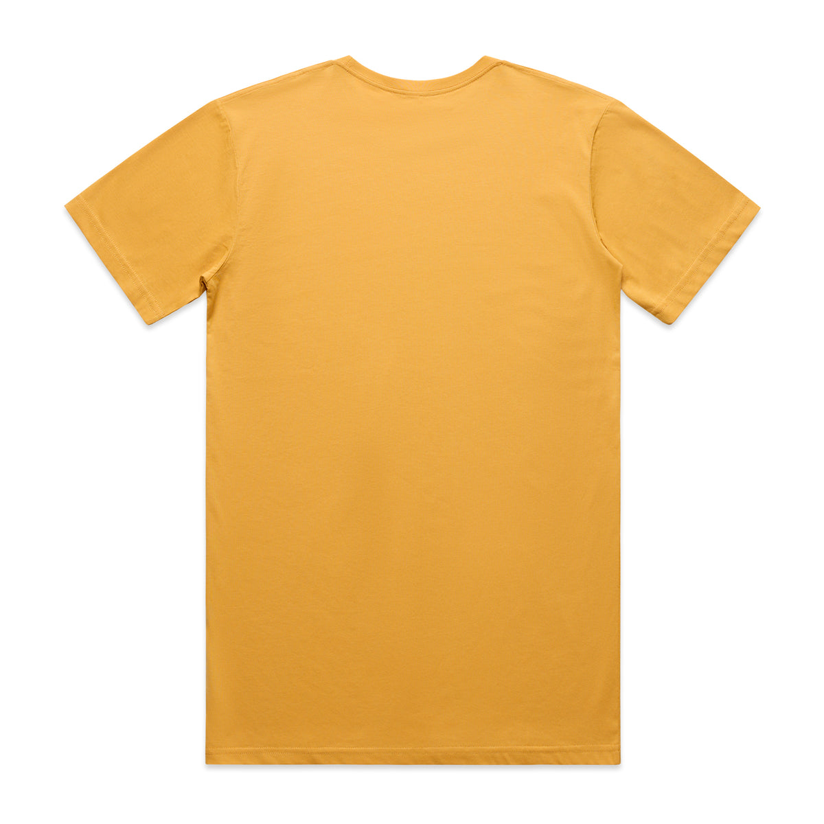 Basic Tee 5051 - Mustard - Back