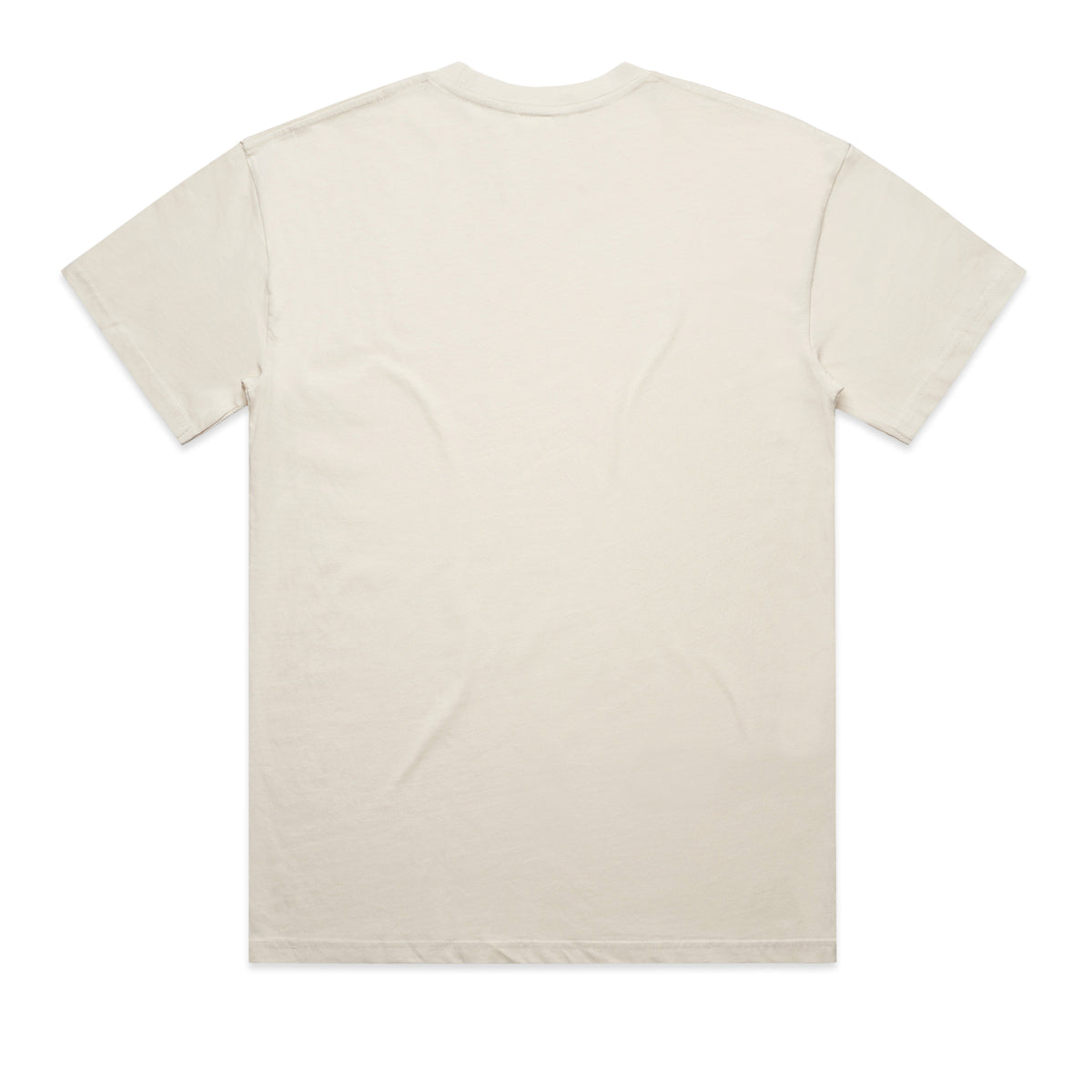 Block Oversized Tee 5052 - Ecru - Back