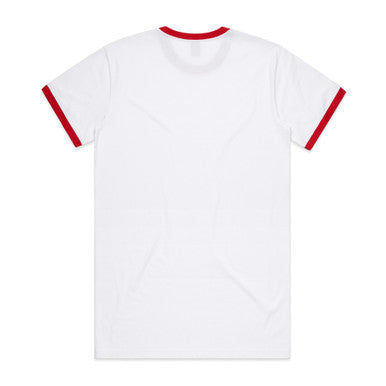 WHITE/RED