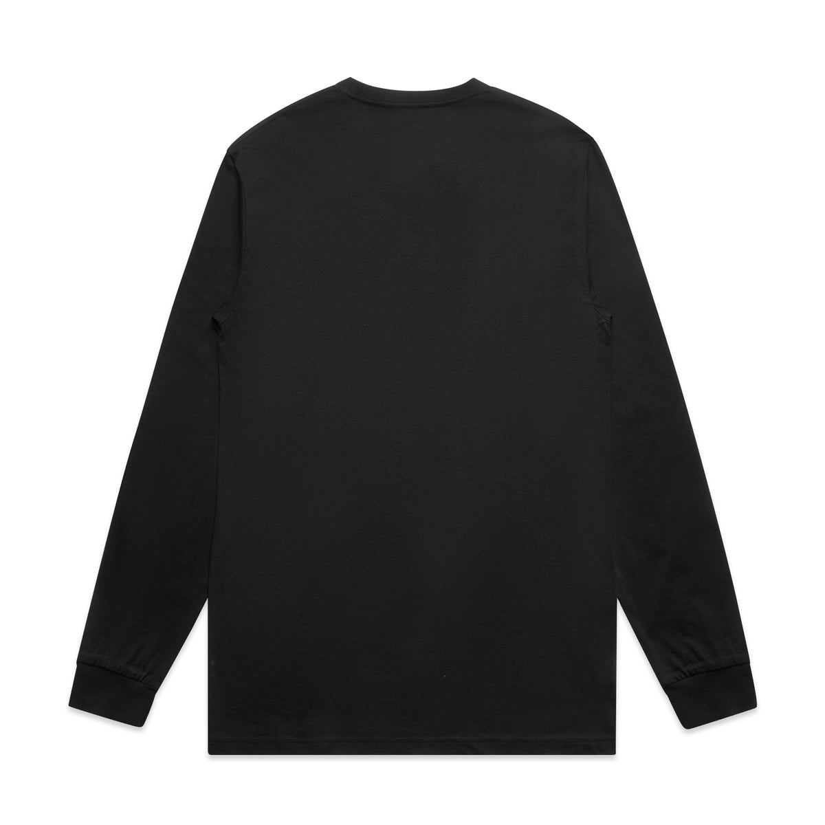 Block L/S Tee 5054 - Black - Back