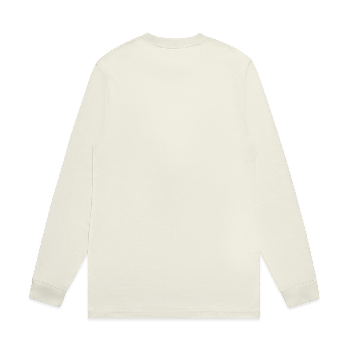 Block L/S Tee 5054 - Ecru - Back