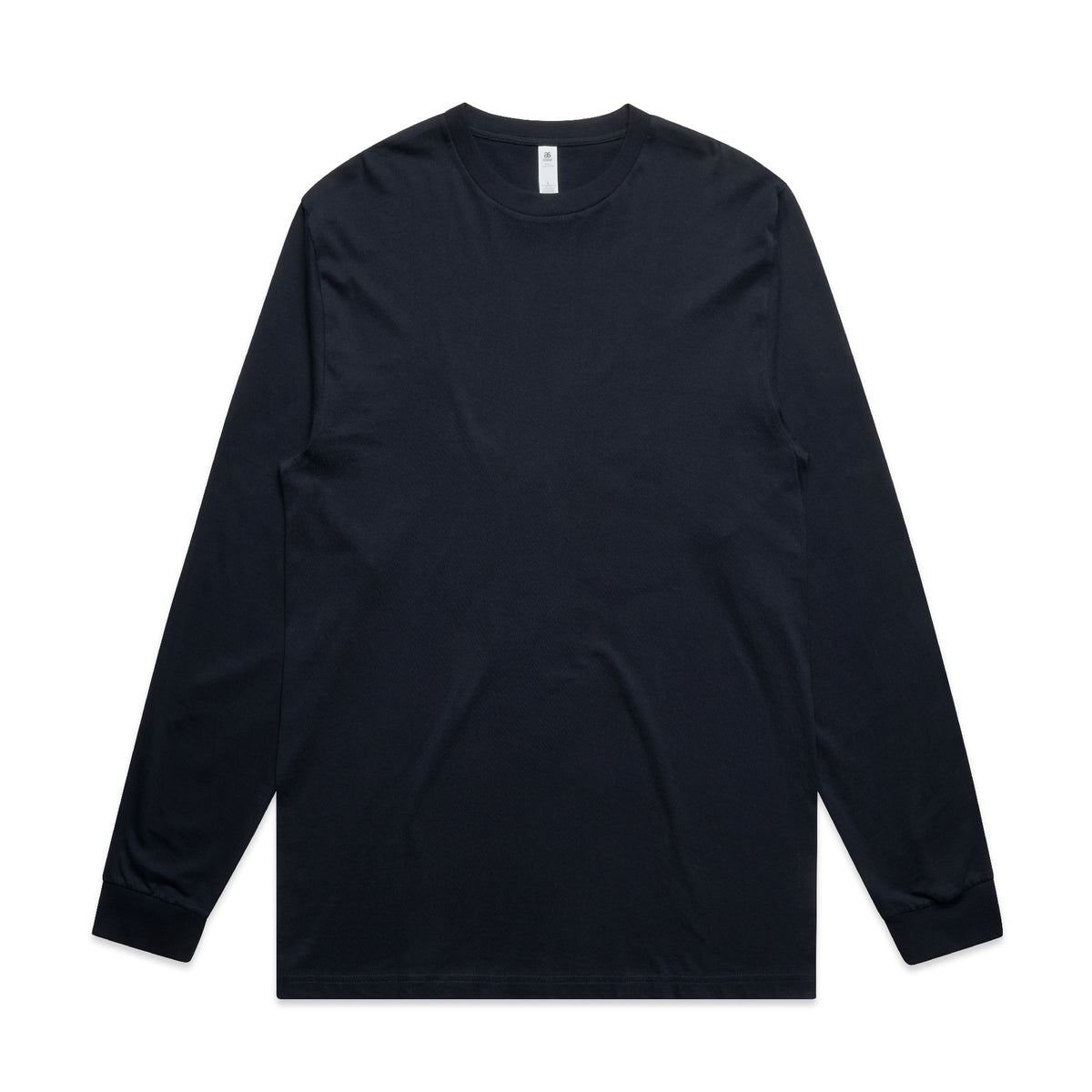 Block L/S Tee 5054 - Navy - Front